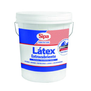 Látex Extra Cubriente Sipa Blanco Galón 4 Litros