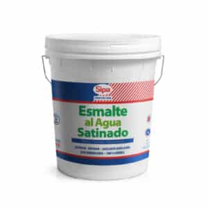 Esmalte al Agua Satinado Sipa Galón 5 Litros