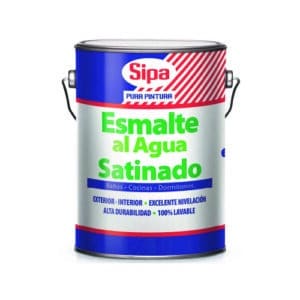 Esmalte al Agua Satinado Sipa Galón