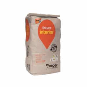 Estuco Interior 25 Kg Weber